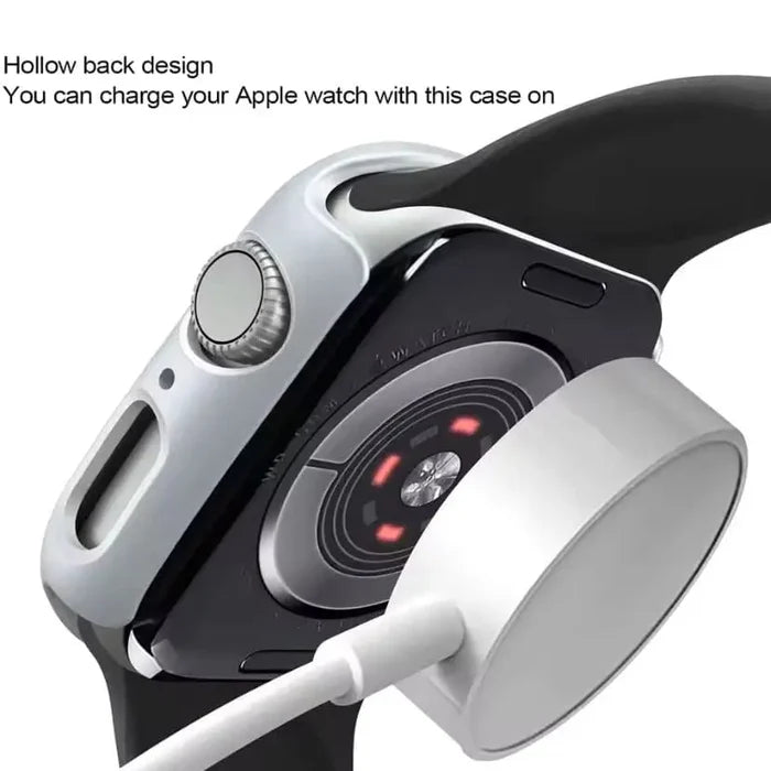 Habicare protective case for Apple Watch Series 10 46mm, showing a clear, durable watch cover with precise cutouts for buttons and sensors.