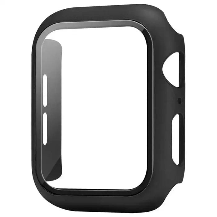 Habicare protective case for Apple Watch Series 9 41mm, clear and durable watch case with precise cutouts for buttons and screen.