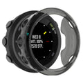 Black protective watch case for Garmin Forerunner 45 (39mm), designed to shield the smartwatch from scratches and impact.