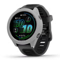 Gray protective watch case for Garmin Forerunner 570 (42mm), designed to safeguard and enhance the watch's appearance.