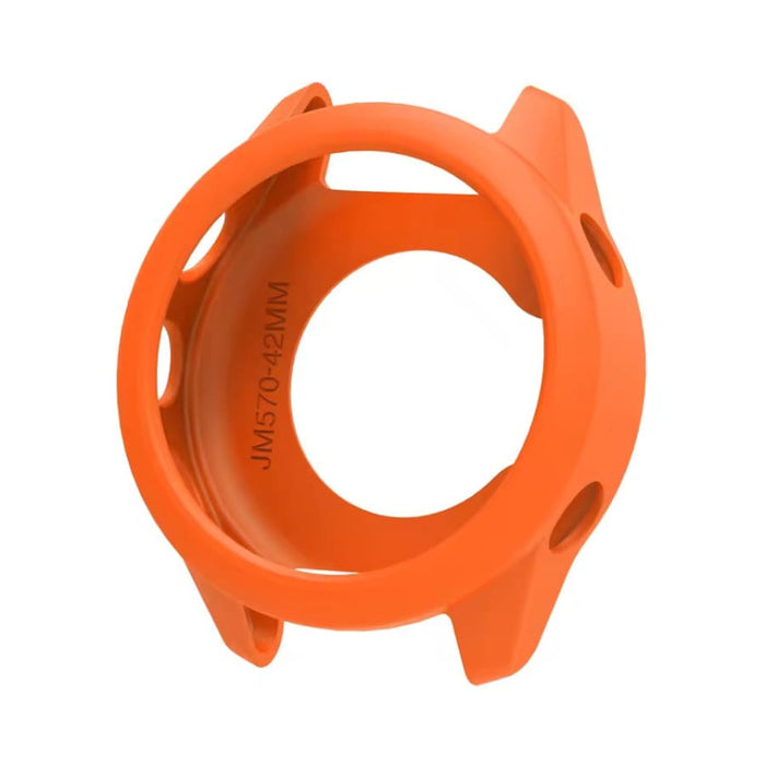 Orange protective watch case for Garmin Forerunner 570 (42mm), durable accessory from That Watch Shop.