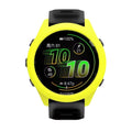 Yellow protective watch case for Garmin Forerunner 570 47mm, fitted around the watch to shield it from scratches and impacts.