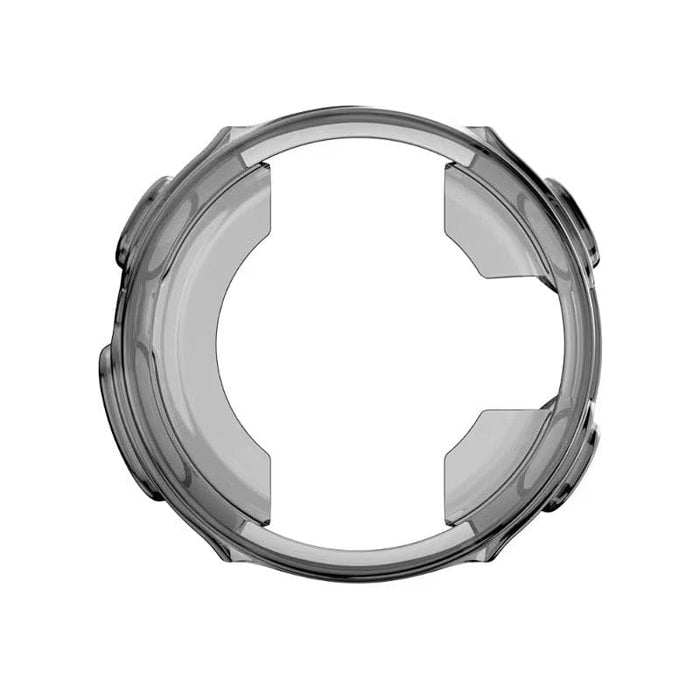 Black protective watch case for Garmin Forerunner 735 and 735XT, designed to safeguard the watch from scratches and impacts.