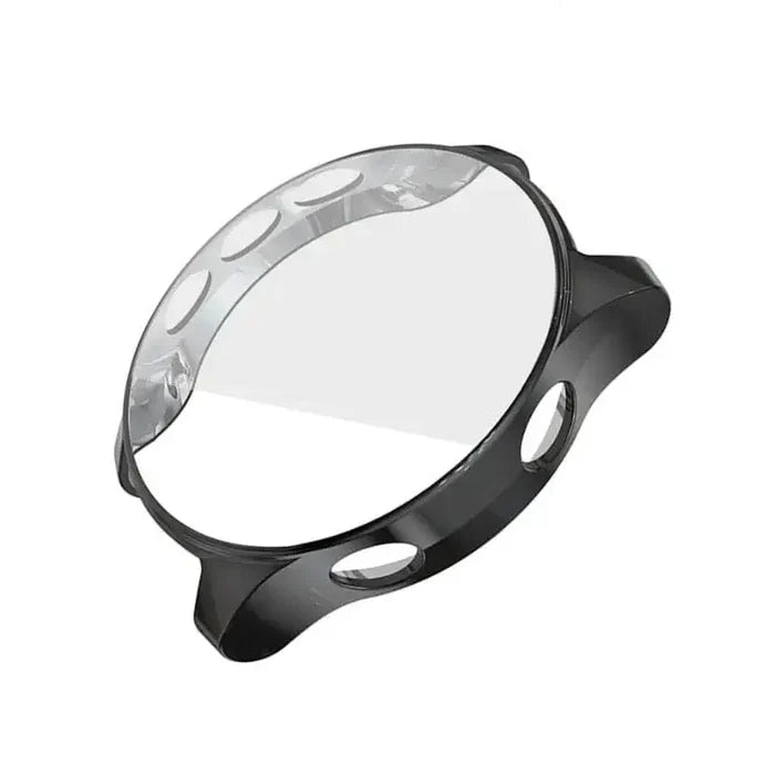 Black Habicare protective case for Garmin Forerunner 945 watch, providing durable coverage and protection.