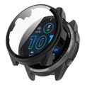 Black protective case for Garmin Forerunner 965 smartwatch, designed to safeguard the watch from scratches and impacts.