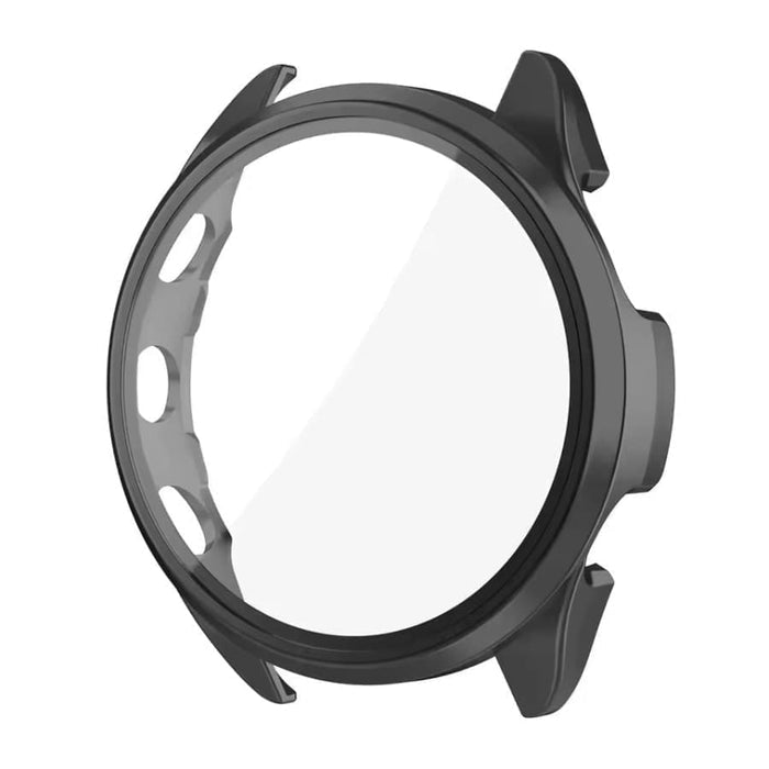 Black protective watch case for Garmin Forerunner 970, designed by That Watch Shop, showing the sleek, durable exterior.