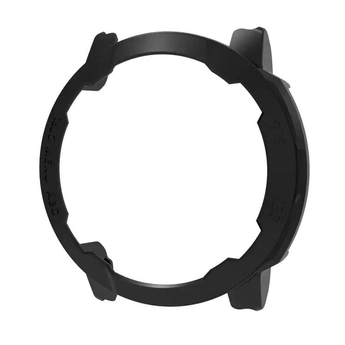 Black protective case for Garmin Instinct 2S Series watch, designed to safeguard the watch from scratches and impacts.