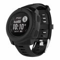 Black Habicare protective case for Garmin Instinct watch, providing durable coverage and protection.