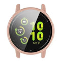 Pink Habicare protective case for Garmin Vivoactive 5 watch, snugly fitting and showcasing a sleek, durable design.