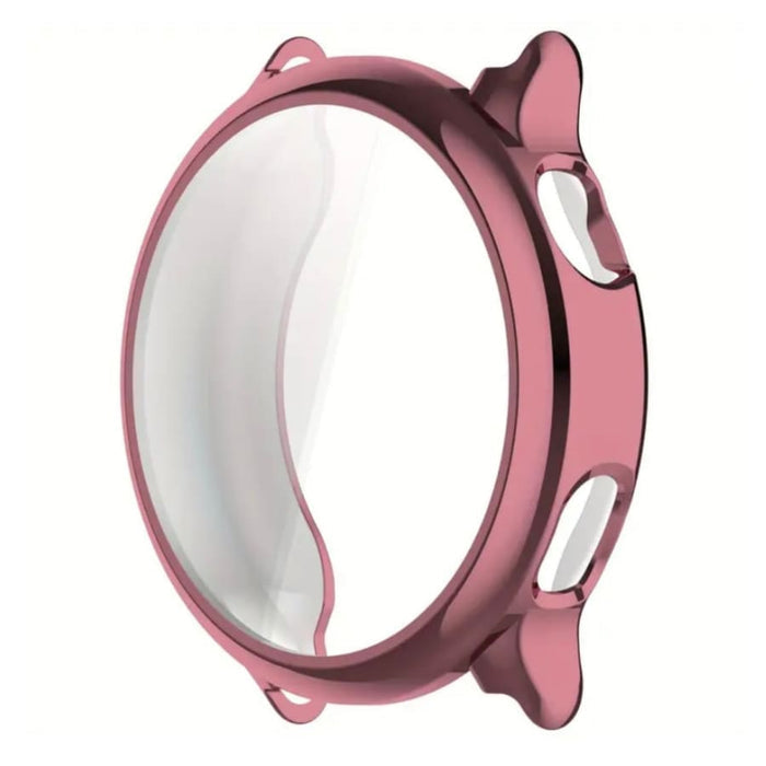 Pink protective case for Garmin Vivoactive 6 smartwatch, designed to safeguard the device with a snug fit and durable material.