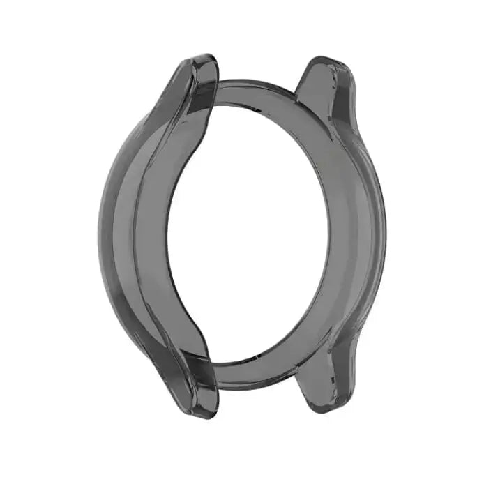 Black Habicare protective case for Garmin Vivomove Style watch, offering durable coverage and style for the smartwatch.