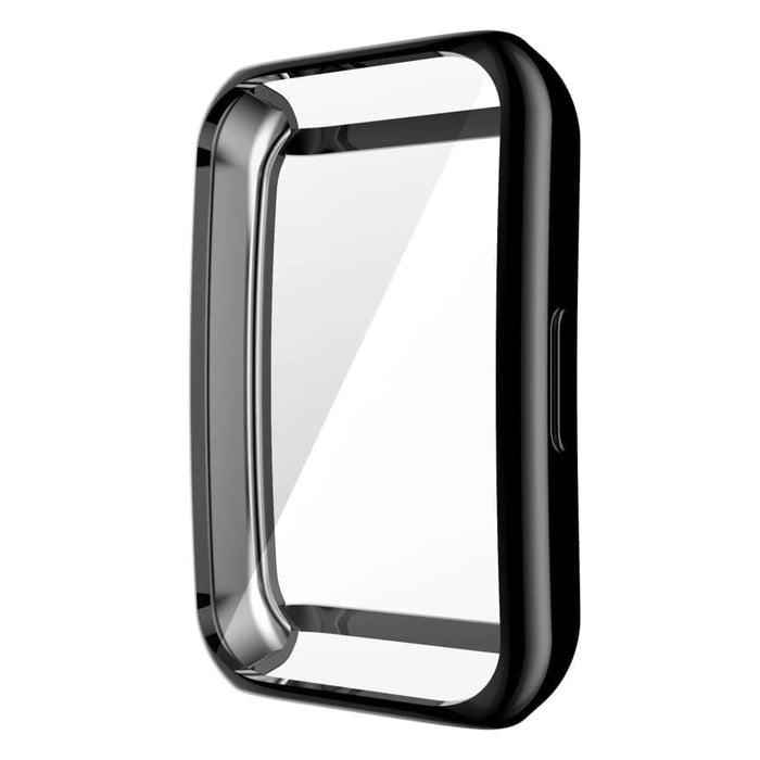 Black protective watch case for Huawei Band 8 and Band 9, designed to safeguard the fitness tracker from scratches and impacts.