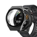 Black Habicare protective case for Huawei GT Runner watch, featuring a durable design and precise fit.