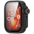 Black protective screen case for Huawei Watch Fit 4 Pro, designed to safeguard the watch face.