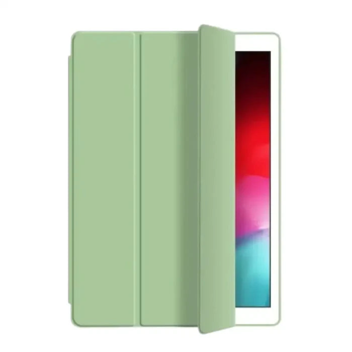 Light green Habicare 9eight5 protective case for iPad series, with a slim design and durable material.