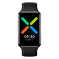 Clear protective case for Oppo Watch Free, showcasing a transparent silicone cover fitting the smartwatch securely.