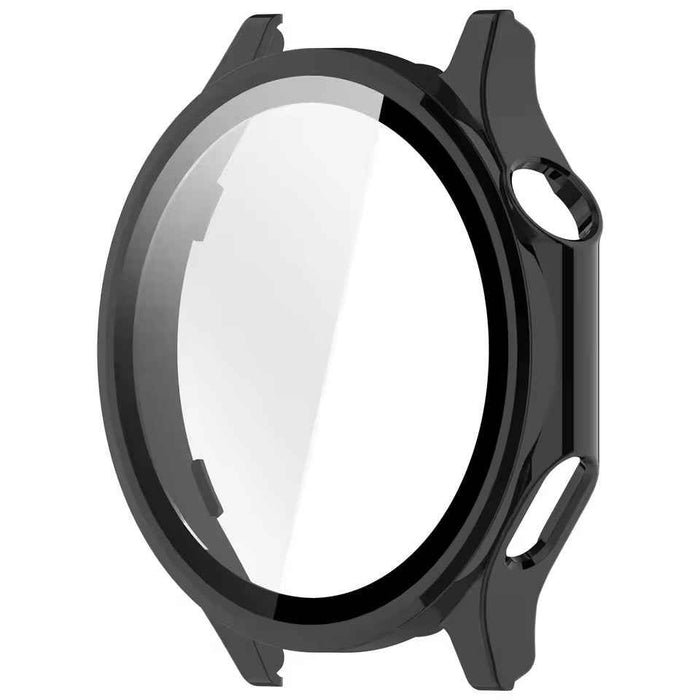 Black protective watch case for Oppo Watch X3, designed to shield and protect the smartwatch from scratches and impact.