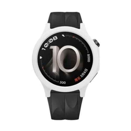 White silicone protective case for Oppo Watch X3, designed to safeguard the smartwatch from scratches and impacts.