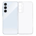 Clear protective case and screen protector for Samsung Galaxy A16 by 9eight5, showing the transparent design and fit.