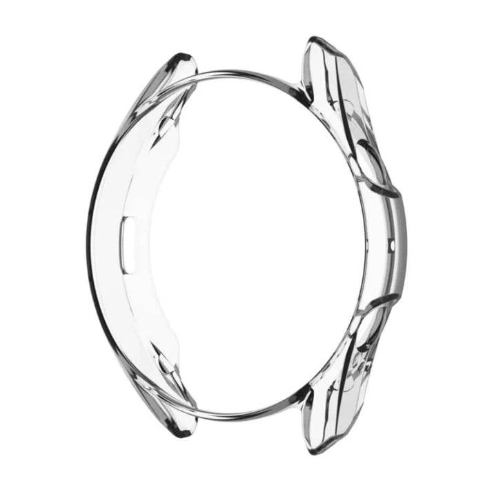 Transparent protective case for Samsung Galaxy Watch 3 41mm, designed to shield the watch while maintaining a clear view.