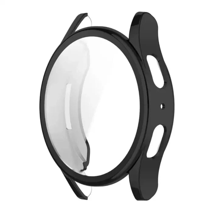 Black Habicare protective case for Samsung Galaxy Watch 7 40mm, offering durable coverage and style for the smartwatch.