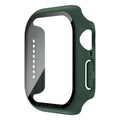 Dark green TWS protective case for Apple Watch Series 1, 2, and 3 (42mm) by Habicare, designed to guard the smartwatch.