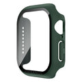 Habicare protective case for Apple Watch Series 10 46mm, TWS model, showing clear, snug fit around the watch face and band.