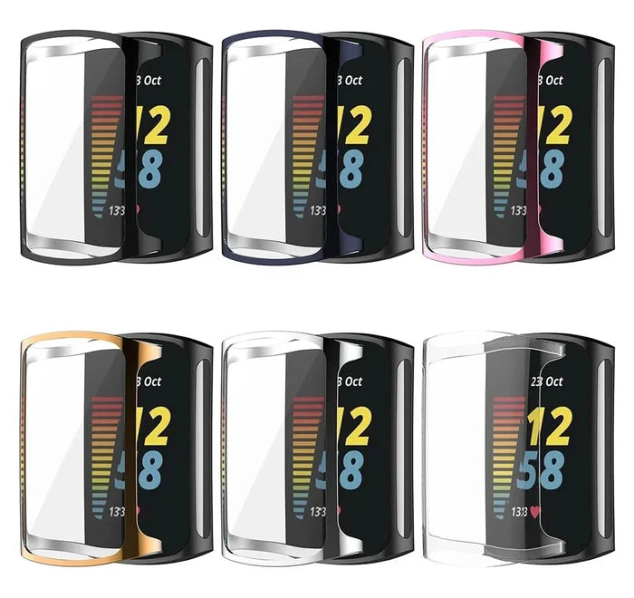 Habicare TWS protective case for Fitbit Charge 5 showing a sleek, durable cover designed to fit the fitness tracker.