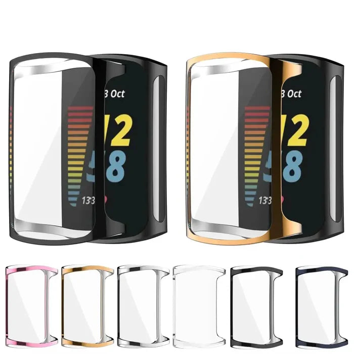 Habicare protective TWS case for Fitbit Charge 6 smartwatch, durable and form-fitting for secure fit and protection.