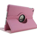 Pink 9eight5 protective stand case for iPad series by Habicare, featuring a sturdy design and built-in stand functionality.