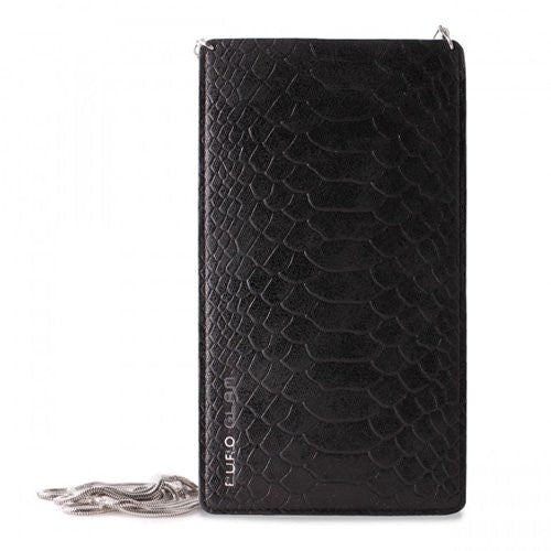 PURO Glam Chain Eco-Leather with 2 Card Slot Universal Pouch