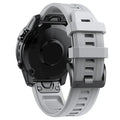 Habicare QuickFit silicone strap for Garmin watches, 22mm, compatible with various models, soft and durable watch replacement band.