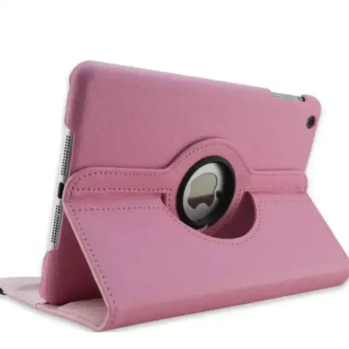 Habicare 9eight5 iPad series cover with rotating stand in five vibrant colors, designed for versatile tablet protection and support.