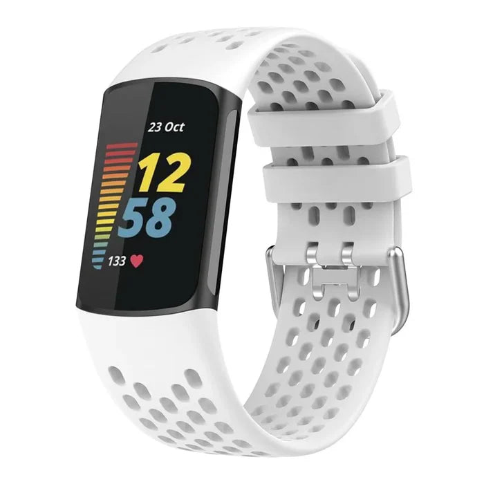 White / Fitbit Charge 5