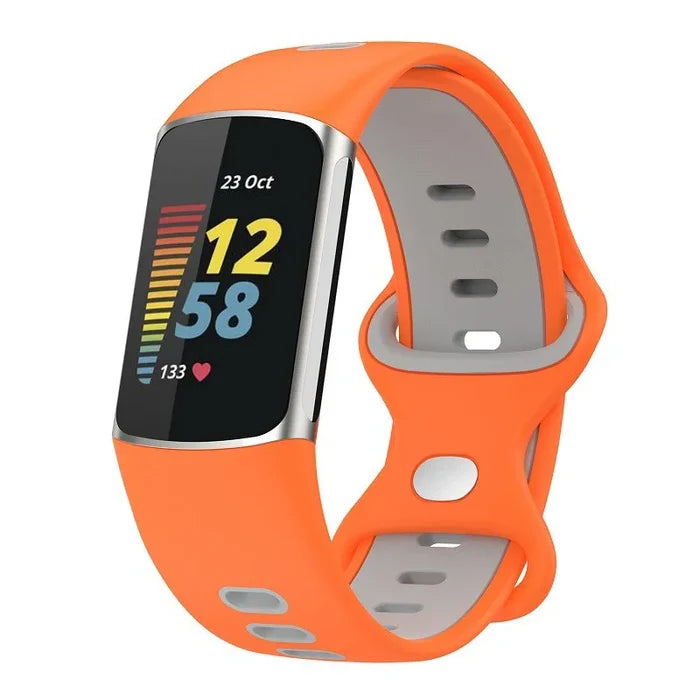 Orange Grey / Fitbit Charge 5