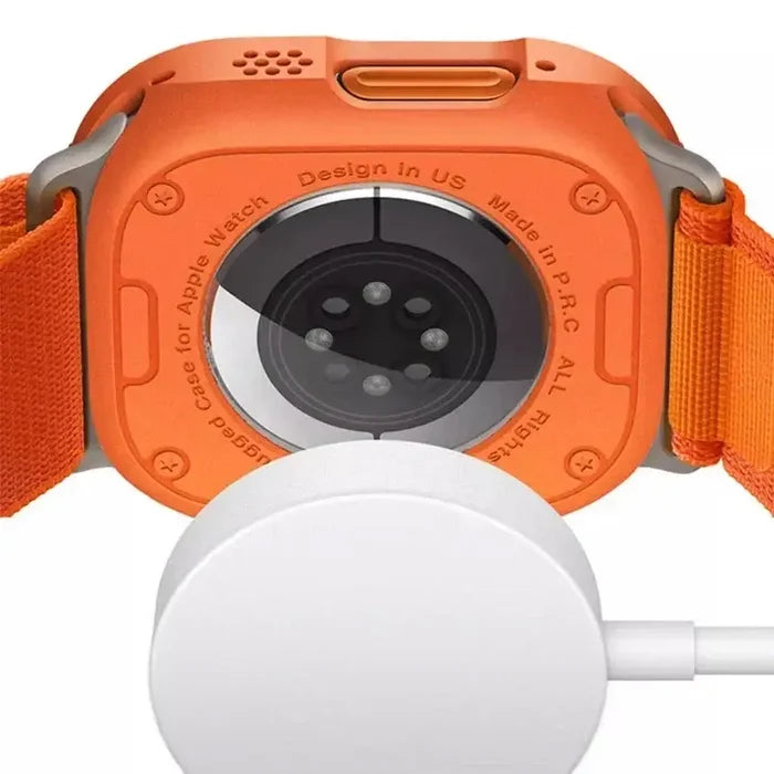 Habicare Rugged Watch Case for Apple Watch Series 10 46mm, TWS protective cover with sturdy design and precise cutouts.
