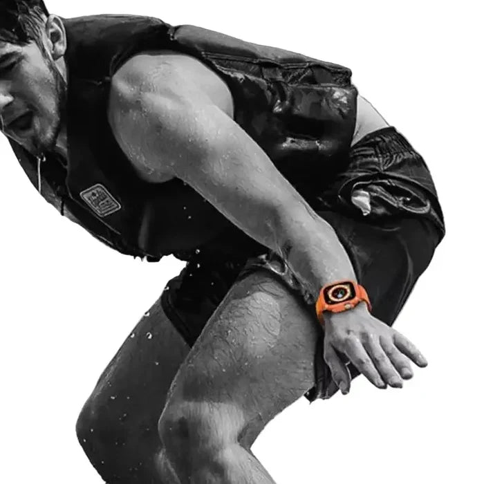 Habicare Rugged Watch Case for Apple Watch Series 10 46mm, TWS protective cover with durable design and precise fit.