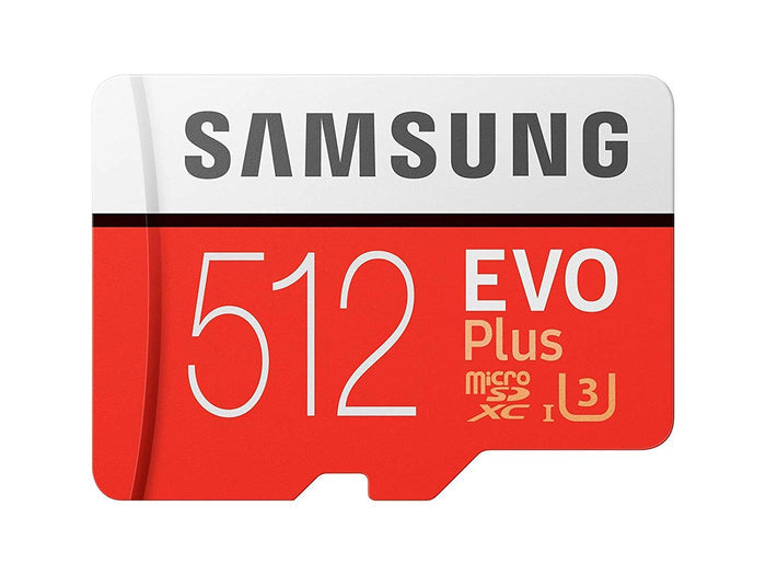 Samsung 512GB EVO Plus MicroSDXC w/ Adapter