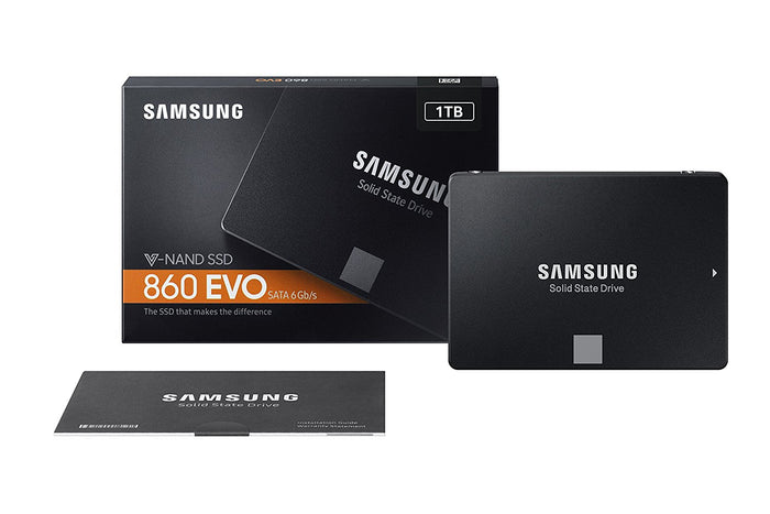 Samsung 860 EVO 1TB 2.5 Inch SATA III Internal SSD (MZ-76E1T0B/AM)