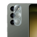 Samsung Galaxy S23 mobile phone camera lens shield protector by TechPlus, clear glass cover for camera lens protection.