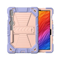 TechPlus Samsung Galaxy Tab S8 rugged shockproof case with kickstand, showing durable design and built-in stand for tablet protection.