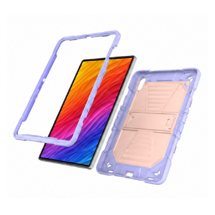 TechPlus Samsung Galaxy Tab S8 rugged shockproof case with kickstand, featuring protective design and sturdy construction.
