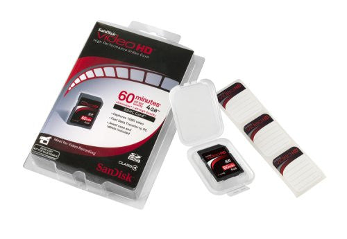 SanDisk 4GB Video HD Secure Digital High Capacity Card