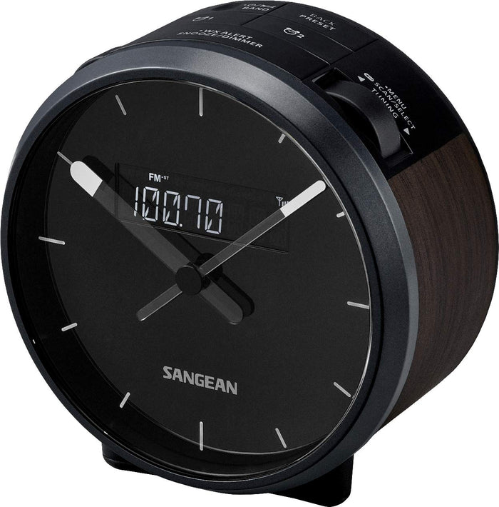 Sangean RCR-29 FM-RDS/AM/Weather Alert/Aux-in Digital Tuning Clock Radio - Black