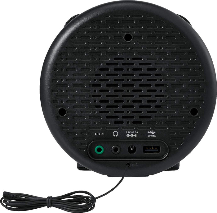 Sangean RCR-29 FM-RDS/AM/Weather Alert/Aux-in Digital Tuning Clock Radio - Black