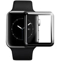 Apple Watch Series 1 42mm screen protector by That Watch Shop, showing clear, protective film on watch display.