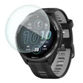 Clear screen protector for Garmin Forerunner 965 smartwatch, providing durable, protective coverage for the watch display.