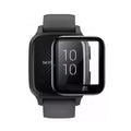 Garmin Venu Sq Series watch screen protector by That Watch Shop, clear protective film covering the watch face.