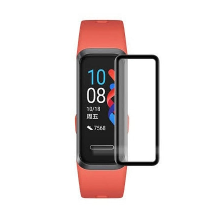 Huawei Band 4 Pro watch screen protector, clear tempered glass protective cover for smartwatch display.