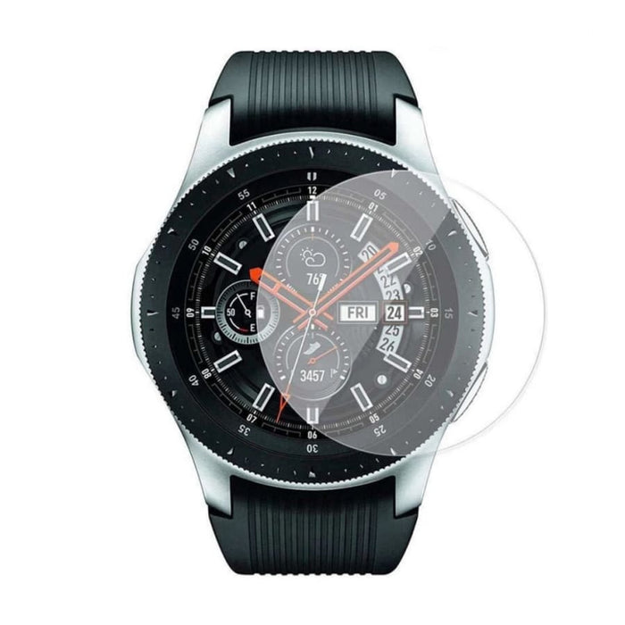 Samsung Galaxy Watch 46mm screen protector by That Watch Shop, clear protective film for watch display.